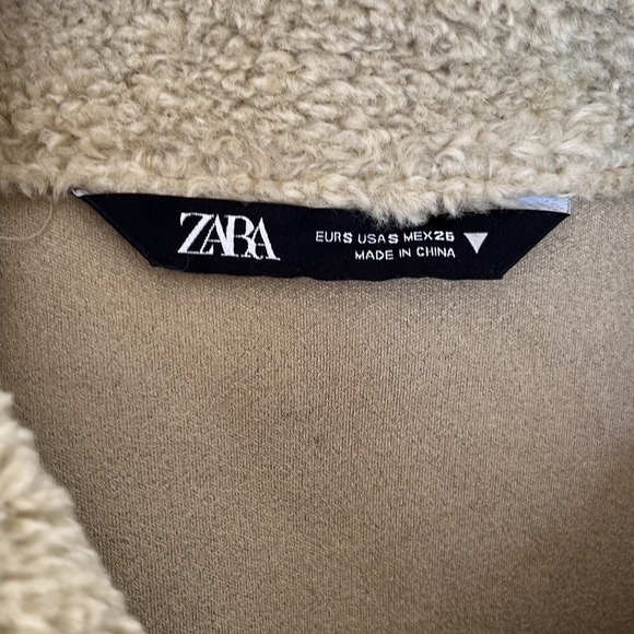 Zara oversized teddy shacket - Picture 6 of 6